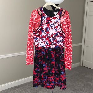 Red floral Peter Pilotto x Target dress